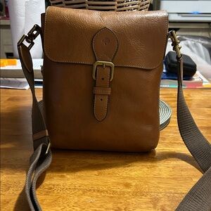 Mulberry Leather Crossbody Bag